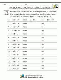 8 3rd Grade Multiplication And Division Worksheets Division Worksheets Math Worksheets Printable Math Worksheets