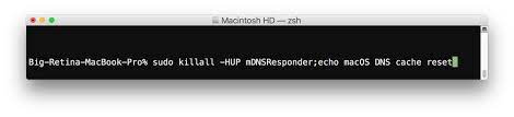 If you see that the current cache size is at 0, you've successfully flushed all dns cache. How To Reset Dns Cache In Macos High Sierra Osxdaily