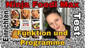 Wendet die pommes während des garvorgangs immer wieder, damit sie perfekt werden. Ninja Foodi Max Funktionen Und Test Youtube