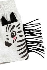 Jarse Sort Acik Gri Zebralar Cocuk H M Tr Sort Kiz Bebek Kiyafetleri Zebra