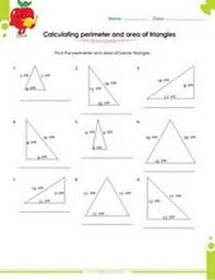 Area of triangles area of triangles, parallelograms, trapezoids Geometry Worksheets Pdf Download Free