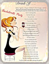 I've seen my fair share of wedding games and i have to say, this one is my favourite. Drink If Game Bachelorette Party Game 3 99 Etsy Instant Download Weddings At Repinned Net
