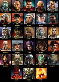 Made A Roster Of The Forgotten Mk Characters All Of These Have Been Mia For 13 Years Armageddon Mortalkombat