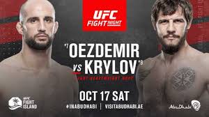 Every ufc fight night is included with an espn+ subscription, which costs $6/month or $60/year. Volkan Oezdemir And Nikita Krylov Will Co Main Event The Ufc Fight Night Show On Oct 17