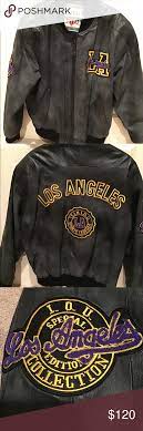 Lakers Vintage Iou Leather Jacket Jackets Leather Jacket Vintage Jacket