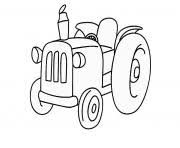 Un tracteur est un véhicule automobile destiné à remorquer un autre le coloriage 'fermier avec son tracteur et une remorque' est un coloriage pour enfant à colorier en ligne ou, à imprimer (puis à colorier avec des feutres ou. Coloriage Tracteur Dessin Tracteur Sur Coloriage Info