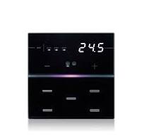 Capacitive KNX Thermostat | Room temperature controller KNX ...