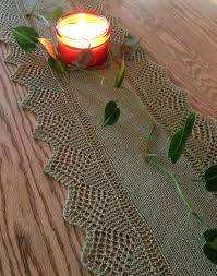 Table Decor Knitting Patterns Crochet Table Runner Pattern Crochet Table Runner Lace Table Runners