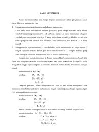 Maybe you would like to learn more about one of these? Contoh Soal Riset Operasi Cara Golden