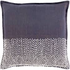 Navy textured throw pillows | wayfair. Sommer Hand Woven Navy Cream Throw Pillow