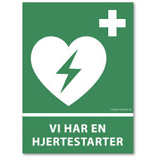 En hjertestarter i nærheden giver således væsentligt bedre muligheder for at genoplive en person som. Henvisning Flugtvej Vi Har En Hjertestarter