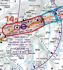 Switzerland Wallchart Icao Vfr Aeronautical Chart 500k 2019