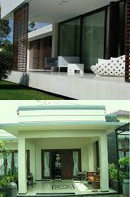 Mendekorasi teras rumah tidak hanya sekedar memberikan ornament tertentu saja, tapi pemilihan warna cat teras juga harus dipilih dengan seksama. Desain Teras Rumah Sederhana Desain Teras Rumah Pondasi Tinggi