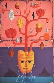 Russell Cobb Illustrators Artists Agents Debut Art Mind Map Art Painting Art