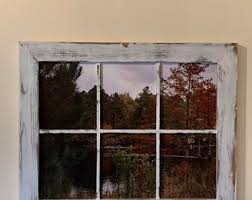 You can utilize the old window picture frame to save your best photos with you. Window Picture Frame Etsy