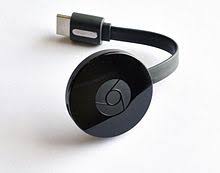 Performance of certain chromecast features, services and applications depends on the device you use with chromecast and your internet connection. Chromecast Wikipedia