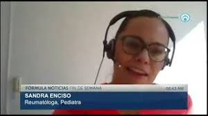 Sandra Enciso, reumatóloga, pediatra. Covid en menores de edad 130321