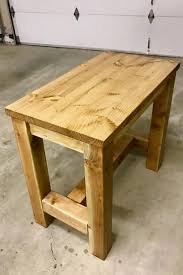 I built the plant stand first to get my feet wet and then went all in. How To Build A Counter Height Table Sunshine And Rainy Days