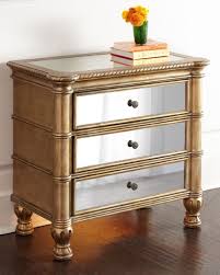 Nordic nightstand minimalist tempered glass top bedside table in gold finish. Must Have Mirrored Nightstands To Glam Up Your Bedroom Candie Anderson