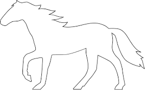 Logos Eje Art Works Clipart Best Clipart Best Horse Outline Clip Art Animal Outline