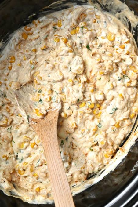 Crock Pot Street Corn Dip - Reluctant Entertainer