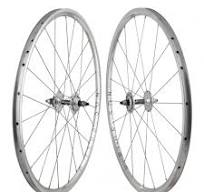 H+SON Archetype DT 370 700c Fixed Gear Wheelset, Poilished Silver