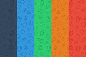 5 Seamless Icon Patterns Website Background Patterns Web Graphic Design Psd Freebies