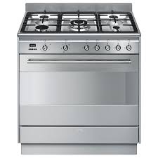 Again the electricity consumption is reduced. Smeg 90cm Freestanding Dual Fuel Oven Stove Fs9606xs Winning Appliances