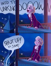 People Are Sleeping Elsa Disney Funny Funny Disney Jokes Disney Princess Memes