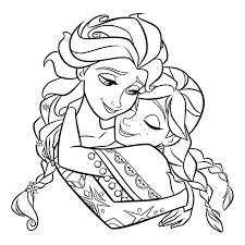 Disegni Da Colorare Anna E Elsa Un Abbraccio Tra Sorelle Pagine Da Colorare Disney Disegni Da Colorare Disegni