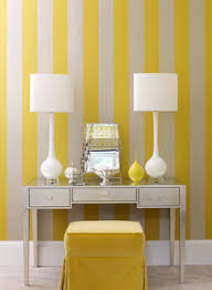 Slices Of Beauty Sleepy Head Beauty Yellow Bedroom Yellow Home Offices Stripe Wallpaper Bedroom Yellow Bedroom