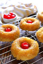 Bisquick Pineapple Upside Down Cake Cast Iron Skillet Pineapple Upside Down Donuts Taste Just Like The Cake In Donut Form These Baked Donuts Are Pineapple Upside Down Cake Pineapple Upside Pineapple Upside Down