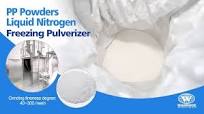 10-700 Mesh Liquid Nitrogen Cooling Plastic PP Pulverizer Cryogenic  Grinding Miller Machine