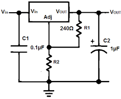 Lm317 Resistor And Voltage Calculator