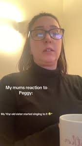 She wasn’t pleased 😂 #parents #reaction #parentsreact #mumsreact #peggy  #newsong #fyp #foryouoage