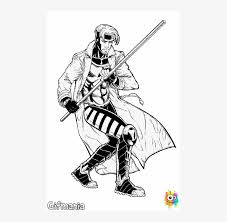 Find coloring pages of : Gambit Drawing Graphic Free X Men Gambit Coloring Sheets Png Image Transparent Png Free Download On Seekpng