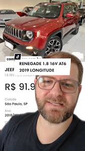 Jeep Renegade Longitude 1.8 16v AT6 2019! Você sabia desse probleminha? E  na @comparacar_oficial você tem todos.os anúncios de classificados de  carros em um único lugar, acesse e encontre o seu ...