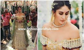 Kareena Kapoor S Bridal Look In Veere Di Wedding Fashionworldhub Veere Di Wedding Bridal Looks Celebrity Makeup Looks