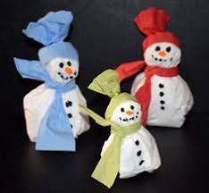 Schneemanner Aus Servietten Basteln Schneemann Basteln Basteln Weihnachten Schneeflocken Basteln