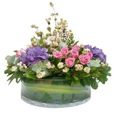 Fiori di petalo rosso, vaso di fiori bonsai, fiori e piante in vaso paesaggio, fiore artificiale, bonsai png. Composizione Fiori Misti In Vaso In Vetro Fiori A Domicilio Fiorista Online Napoli