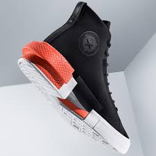 Black And Orange Converse How Converse Uses Materials Innovation To Reimagine Design In 2020 Chuck Taylors Converse Converse Design