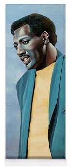 Otis Redding Painting Yoga Mat by Paul Meijering