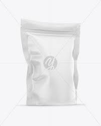 Download Matte Stand Up Pouch Bag Mockup In Pouch Mockups On Yellow Images Object Mockups