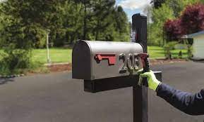 500 (number) — for other uses, see house number — noun a) the single object or multiple objects attached to a building (or an object. Diy Mailbox Numbers Repair Loose Mailbox Numbers Project Arrow Fastener