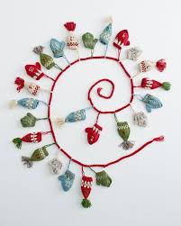 Limited time sale easy return. Black Friday Backlash The Advent Calendar Garland Woolythyme
