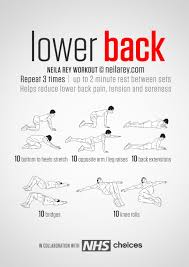 Lower Back Workout Lower Back Exercises Back Workout Back Exercises