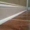 The final piece of any flooring projects are the moldings or trim around your room. 1
