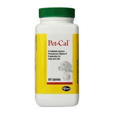 Calcium and vitamin d supplements for dogs. Pet Cal 60 Tablets On Sale Healthypets