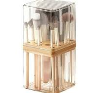 Clear Beads Makeup Brush Holder