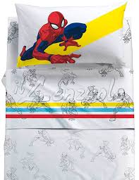 3,9 su 5 stelle 64. Lenzuola Una Piazza E Mezza Flanella Spiderman Colors Di Caleffi